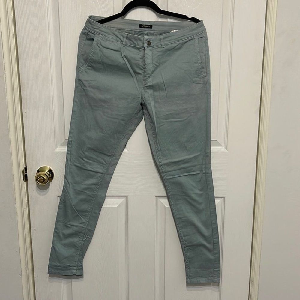 Splash pastel green pants